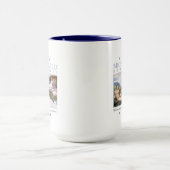 Michelangelo Creatie van Man dat met Citaat schild Mok (Midden)