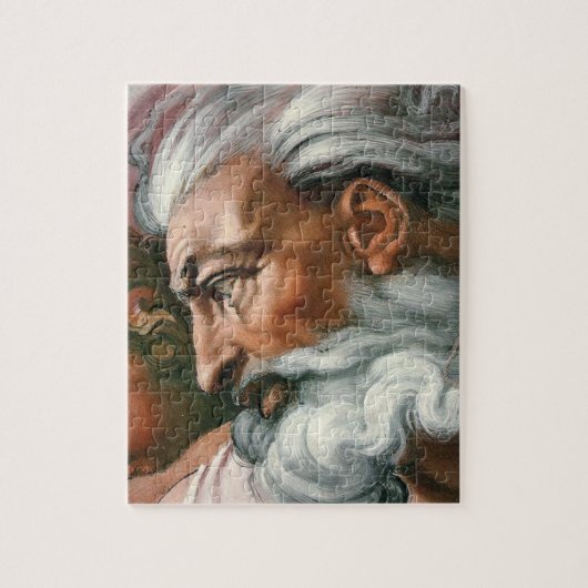 Michelangelo Creation Adam God Legpuzzel (Verticaal)