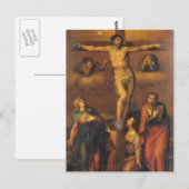 Michelangelo- Crucifixion Briefkaart (Voorkant / Achterkant)