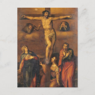Michelangelo- Crucifixion Briefkaart