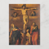 Michelangelo- Crucifixion Briefkaart (Voorkant)