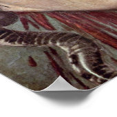 Michelangelo da Caravaggio - Hoofd van Medusa Poster (Hoek)