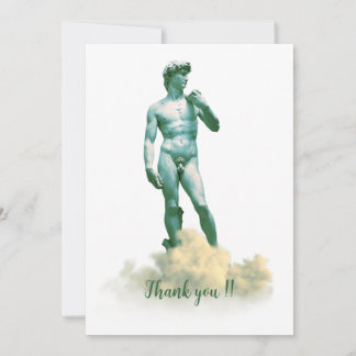 Michelangelo David Dankkaart voor Kunstliefhebbers Kaart
