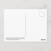 MICHELANGELO DAVID MET VIJGENBLAD BRIEFKAART (Achterkant)