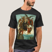 Michelangelo de kwelling van Sint Antonius T-shirt (Voorkant)