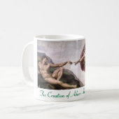 Michelangelo De schepping van Adam Mok (Voorkant links)