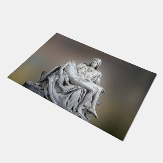 Michelangelo - De Vloermat Pieta Deurmat (Schuin)