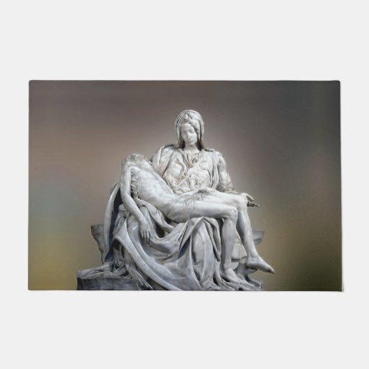 Michelangelo - De Vloermat Pieta Deurmat (Voorkant)