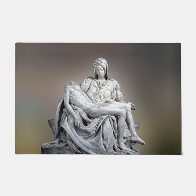 Michelangelo - De Vloermat Pieta Deurmat (Voorkant)