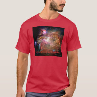 Michelangelo en het T-shirt van de Orionnevel