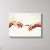 Michelangelo Hands Canvas Afdruk (Voorkant)