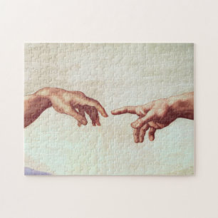 Michelangelo Hands Legpuzzel