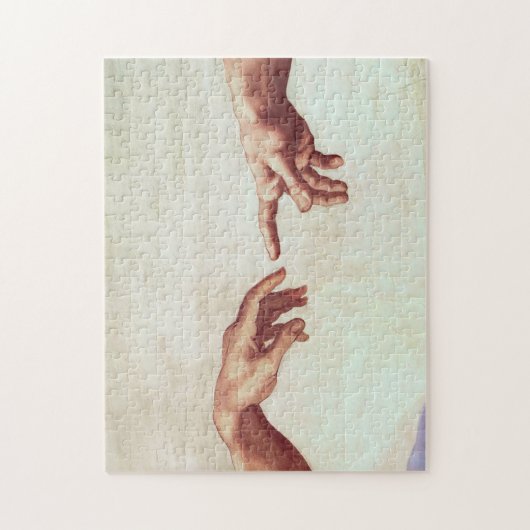 Michelangelo Hands Legpuzzel (Verticaal)