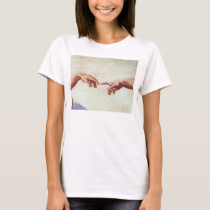 Michelangelo Hands T-shirt