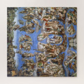 Michelangelo Het Laatste Oordeel Kunstprint Legpuzzel (Horizontaal)