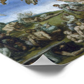 Michelangelo Het Laatste Oordeel Kunstprint Poster (Hoek)