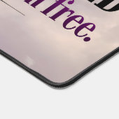 Michelangelo Inspirerend Quote "Engel gesneden" Bureaumat (Hoek)