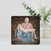 Michelangelo La Pietà Goede Vrijdag Hi-Def Kaart (Staand voorkant)