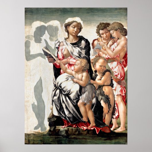 Michelangelo = Madonna Poster (Voorkant)