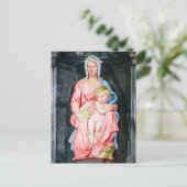 Michelangelo Madonna van Brugge Briefkaart (Staand voorkant)