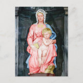 Michelangelo Madonna van Brugge Briefkaart (Voorkant)