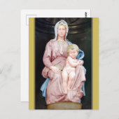 Michelangelo Madonna van Brugge Briefkaart (Voorkant / Achterkant)