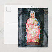 Michelangelo Madonna van Brugge Briefkaart (Voorkant / Achterkant)