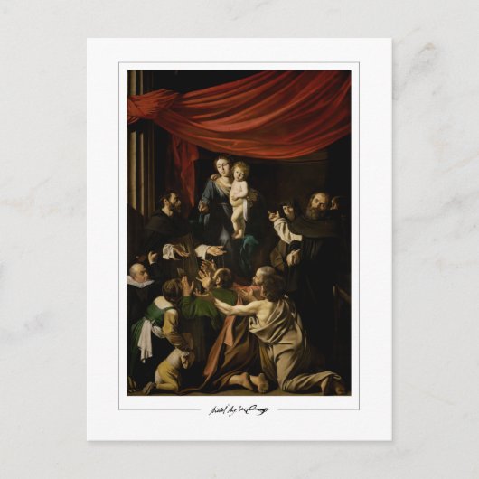 Michelangelo Merisi da Caravaggio #2 - Kunst Briefkaart (Voorkant)