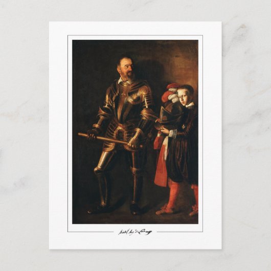 Michelangelo Merisi da Caravaggio #30 - Kunst Briefkaart (Voorkant)