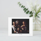 Michelangelo Merisi da Caravaggio #32 - Kunst Briefkaart (Staand voorkant)