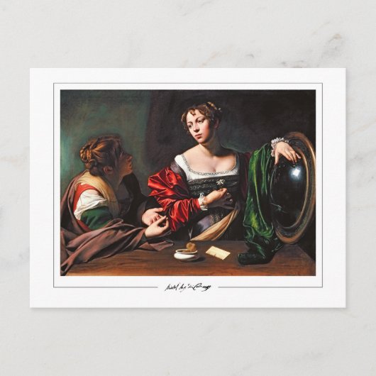 Michelangelo Merisi da Caravaggio #34 - Kunst Briefkaart (Voorkant)