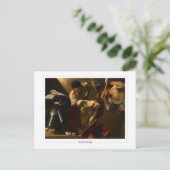 Michelangelo Merisi da Caravaggio #3 - Kunst Briefkaart (Staand voorkant)