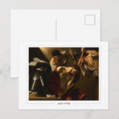 Michelangelo Merisi da Caravaggio #3 - Kunst Briefkaart (Voorkant / Achterkant)