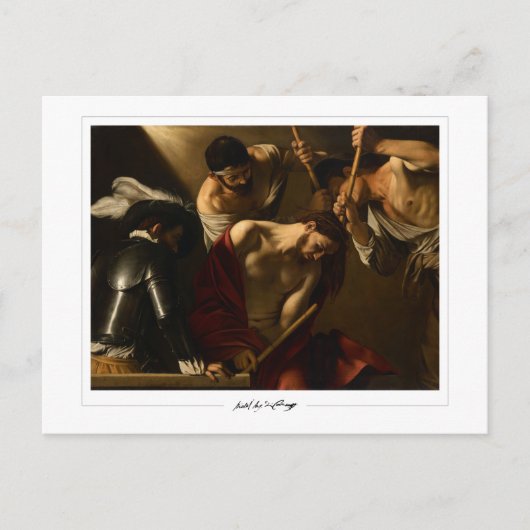 Michelangelo Merisi da Caravaggio #3 - Kunst Briefkaart (Voorkant)