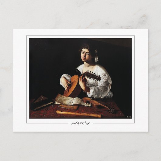 Michelangelo Merisi da Caravaggio #44 - Fijne Kuns Briefkaart (Voorkant)