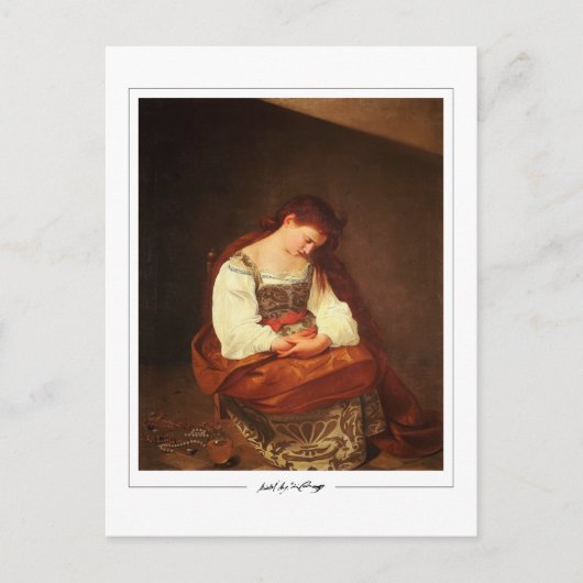 Michelangelo Merisi da Caravaggio #80 - Fijne Kuns Briefkaart (Voorkant)