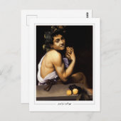 Michelangelo Merisi da Caravaggio #84 - Kunst Briefkaart (Voorkant / Achterkant)