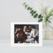 Michelangelo Merisi da Caravaggio #85 - Kunst Briefkaart (Staand voorkant)