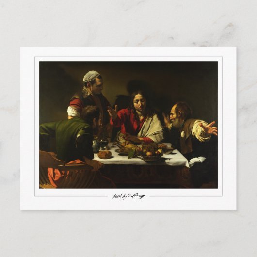 Michelangelo Merisi da Caravaggio #89 - Fijne Kuns Briefkaart (Voorkant)
