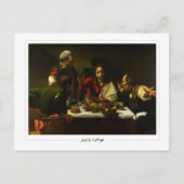 Michelangelo Merisi da Caravaggio #89 - Kunst Briefkaart (Voorkant)