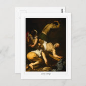 Michelangelo Merisi da Caravaggio #93 - Kunst Briefkaart (Voorkant / Achterkant)