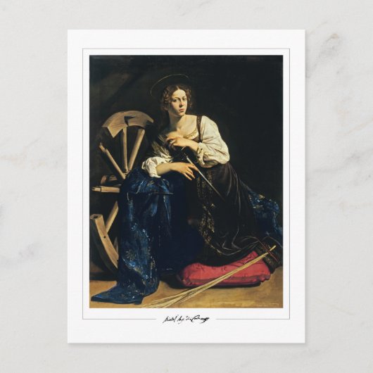 Michelangelo Merisi da Caravaggio #9 - Kunst Briefkaart (Voorkant)