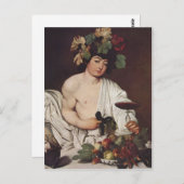 Michelangelo Merisi da Caravaggio Bacchus 1593-159 Briefkaart (Voorkant / Achterkant)