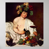Michelangelo Merisi da Caravaggio-Bacchus Poster (Voorkant)