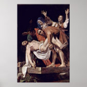 Michelangelo Merisi da Caravaggio - Entombment Poster (Voorkant)