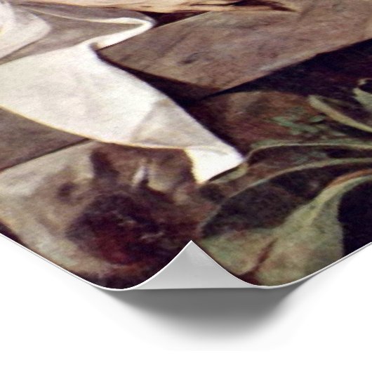 Michelangelo Merisi da Caravaggio - Entombment Poster (Hoek)