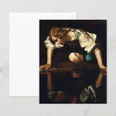 Michelangelo Merisi da Caravaggio "Narcissus" (Voorkant / Achterkant)