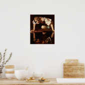 Michelangelo Merisi da Caravaggio-Narcissus Poster (Keuken)
