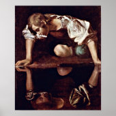 Michelangelo Merisi da Caravaggio - Narcissus Poster (Voorkant)