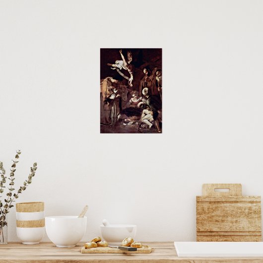 Michelangelo Merisi da Caravaggio - Nativiteit Poster (Keuken)